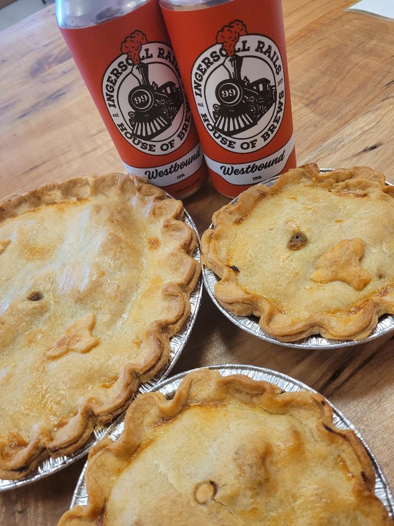 Family Size Beef and Ale Pie